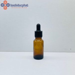 Chai thủy tinh đựng siro 20ml màu nâu