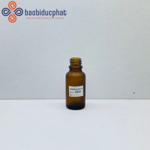 Chai thủy tinh đựng tinh chất 20ml màu nâu