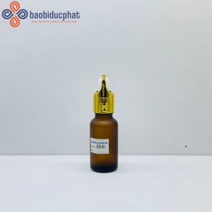 Chai thủy tinh đựng tinh chất 20ml màu nâu