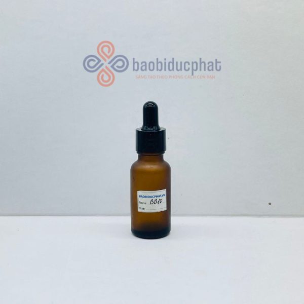 Chai thủy tinh đựng tinh chất 20ml màu nâu