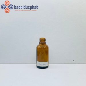 Chai thủy tinh màu nâu 30ml