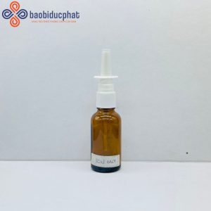 Chai thủy tinh màu nâu 30ml