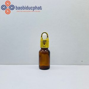 Chai thủy tinh nhỏ đựng siro 15ml màu nâu