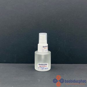 Chai thủy tinh vuông ngắn 30ml trong suốt