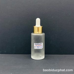 Chai thủy tinh vuông trong suốt 50ml