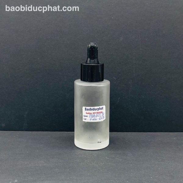 Chai thủy tinh vuông trong suốt 50ml