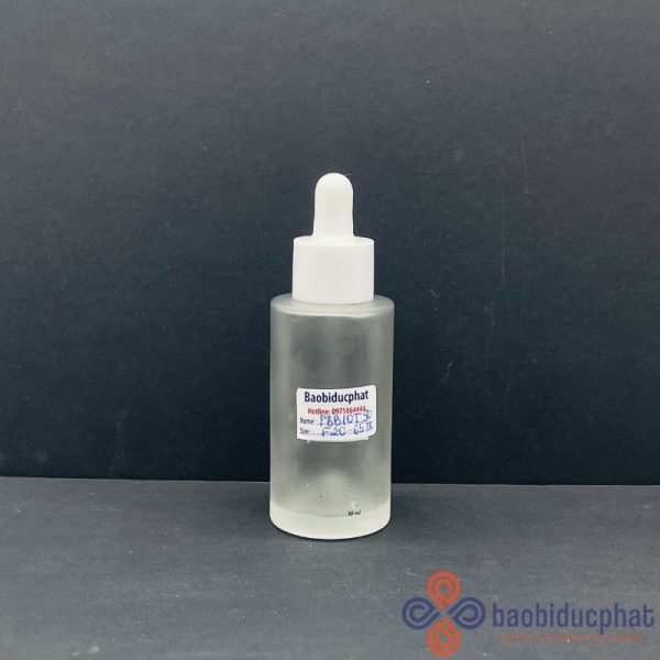 Chai thủy tinh vuông trong suốt 50ml