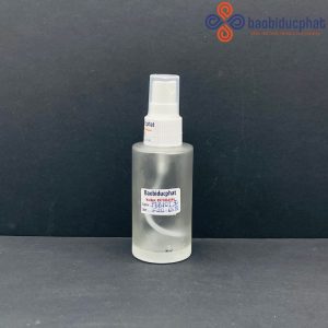 Chai thủy tinh vuông trong suốt 50ml