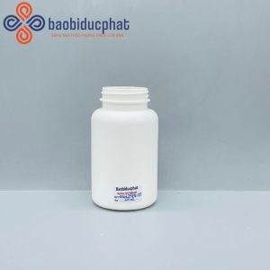 Lọ thuốc viên HDPE dung tích 225ml màu trắng sứ