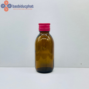 Lọ thủy tinh 125ml màu nâu