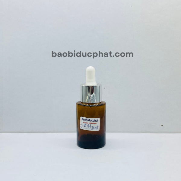 Lọ thủy tinh 30ml màu nâu đựng tinh chất