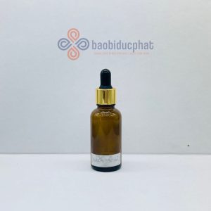 Lọ thủy tinh đựng tinh dầu 30ml màu nâu