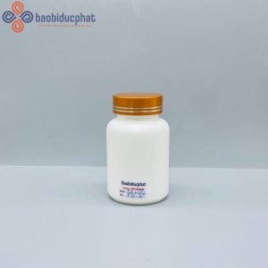 Chai đựng thuốc nhựa hdpe dung tích 120ml màu trắng sứ