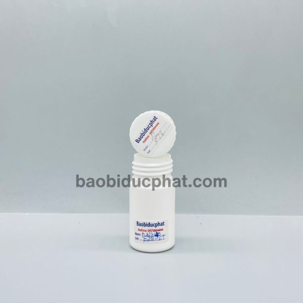 Chai đựng thuốc nhựa HDPE màu trắng sứ 40ml