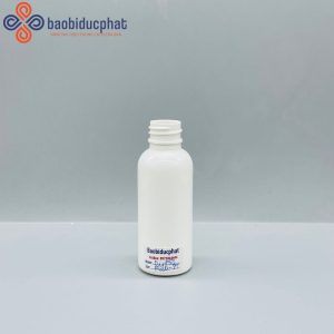 Chai đựng thuốc nhựa PET 50ml màu trắng sứ