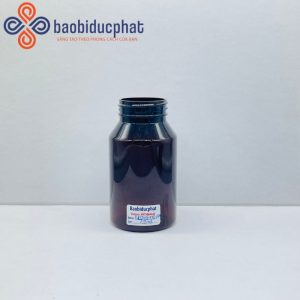 Chai đựng thuốc nhựa PET màu nâu 120ml