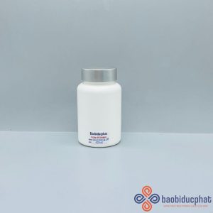 Chai nhựa HDPE đựng thuốc 120ml cổ 38 màu trắng sứ