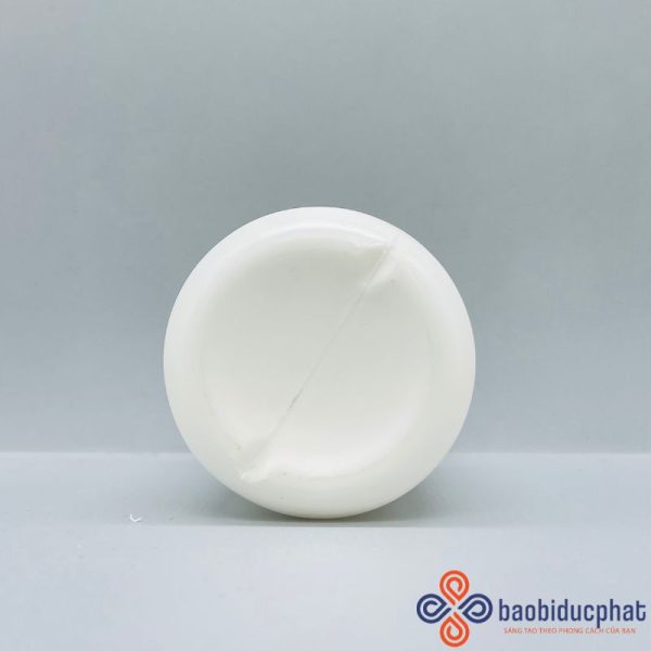 Chai nhựa HDPE màu trắng sứ 110ml đựng thuốc