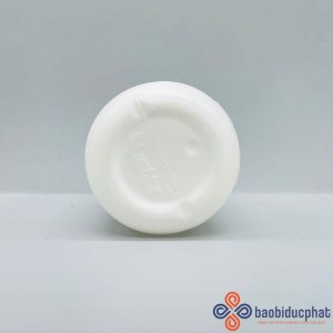 Chai nhựa HDPE màu trắng sứ 60ml dáng tròn