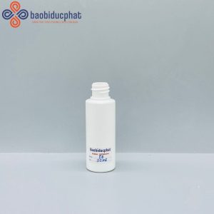 Chai nhựa HDPE màu trắng sứ dung tích 30ml