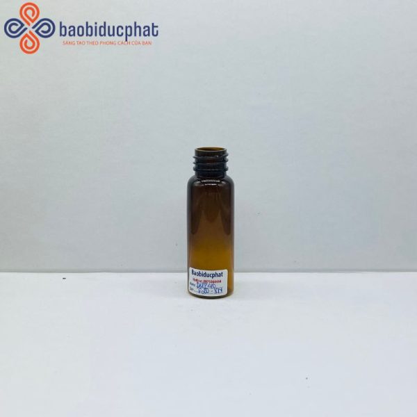 Chai nhựa PET 40ml màu nâu đựng dược phẩm