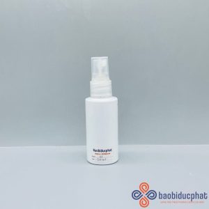 Chai nhựa PET đựng dược phẩm dung tích 50ml trắng sứ