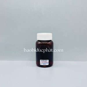 Chai nhựa pet đựng thuốc dung tích 150ml màu nâu