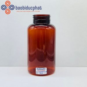 Chai nhựa pet màu nâu dung tích 400ml