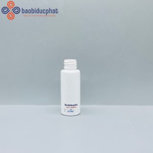 Chai nhựa pet nhỏ màu trắng sứ dung tích 40ml