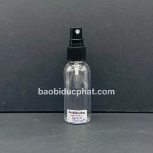 Chai nhựa pet trong suốt dung tích 50ml đựng dược phẩm