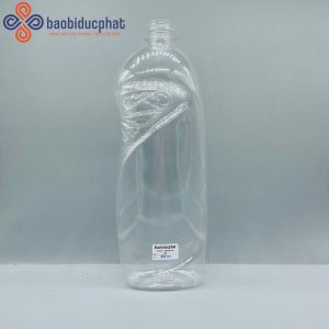 Chai nước rửa chén nhựa PET trong suốt 750ml