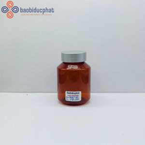 Chai PET ngắn màu nâu dung tích 120ml