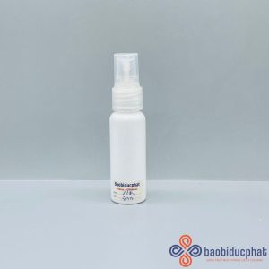 Chai xịt họng nhựa pet màu trắng sứ 30ml