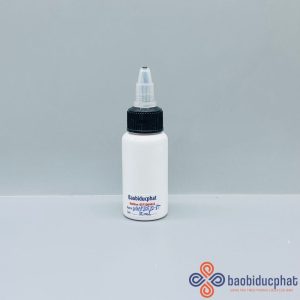 Chai xịt họng nhựa pet màu trắng sứ dáng ngắn 30ml