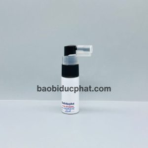 Chai xịt mũi nhựa pet màu trắng sứ 20ml