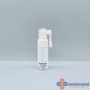 Chai xịt mũi nhựa pet màu trắng sứ 20ml