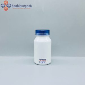 Lọ nhựa PET đựng thuốc 130ml màu trắng sứ