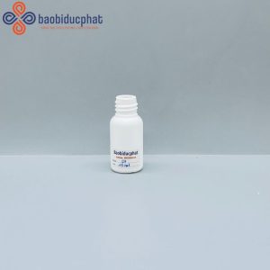 Lọ thuốc nhựa HDPE dung tích 15ml trắng sứ