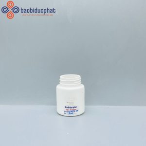 Lọ thuốc nhựa HDPE màu trắng sứ 80ml