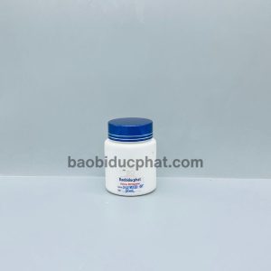 Lọ thuốc nhựa HDPE màu trắng sứ 80ml