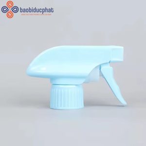 Nắp chai xịt cò súng nhựa PP phối màu phi 28