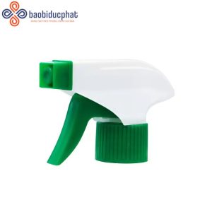 Nắp xịt phun sương trắng sứ phối xanh lá F28