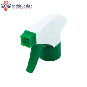 Nắp xịt phun sương trắng sứ phối xanh lá F28