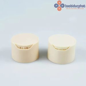 Nắp nhấn nhựa PP F24 cho bao bì mỹ phẩm