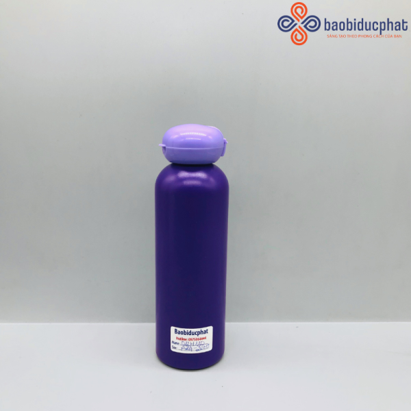 Chai HDPE 130ml đựng dung dịch vệ sinh tía tô màu tím