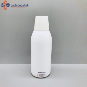 Chai nhựa pet 250ml trắng sứ súc miệng