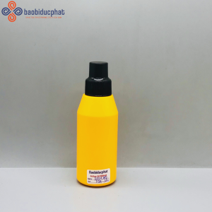 Chai Povidone nhựa HDPE màu vàng dung tích 100ml