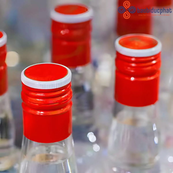Nắp nhôm chống giả mạo ROPP chai rượu vang, rượu nho sang trọng