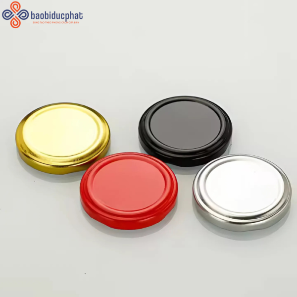 Nắp thiếc hũ thủy tinh thực phẩm 38mm