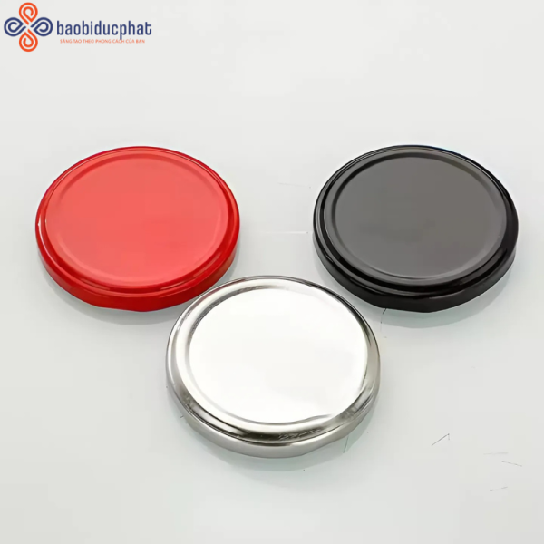 Nắp thiếc hũ thủy tinh thực phẩm 38mm